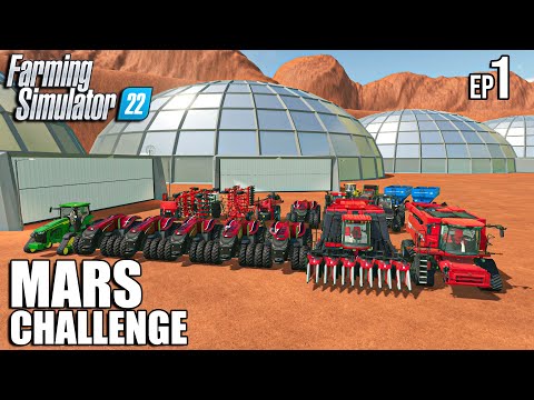 I Started a New Challenge on Mars | MARS Challenge | Farming Simulator 22 | #1