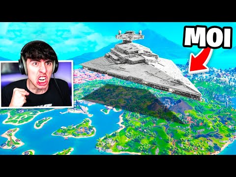J’ai testé de RENTRER dans le Vaisseau STAR WARS sur Fortnite !