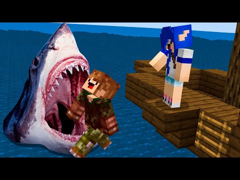 Joguei ele pra fora do meu Barco Minecraft