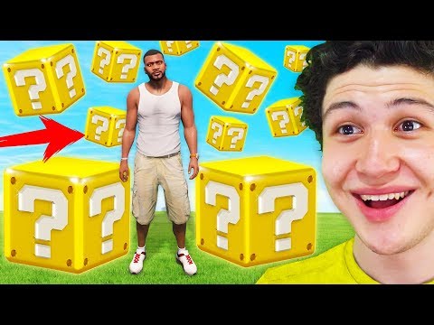 JUEGO GTA 5 con LUCKY BLOCKS! Grand Theft Auto V – GTA V Mods