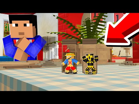 JUGAMOS AL ESCONDITE SIENDO DIMINUTOS EN MINECRAFT! 😂