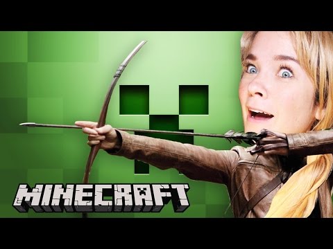 KATNISS CONTRA LOS CREEPERS!! | Minecraft (10) – lele
