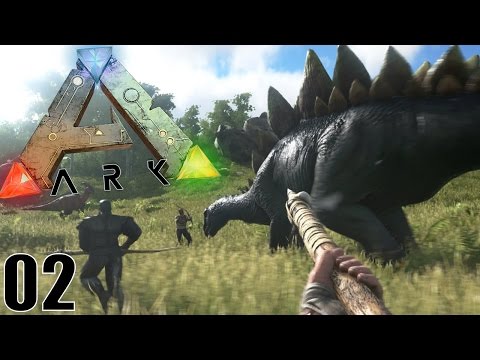 LA CHASSE AUX DINOSAURES ! | ARK: Survival Evolved ! #Ep2