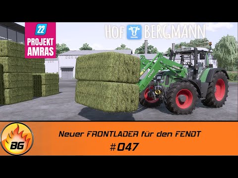 LS22 Amras #047 | Neuer FRONTLADER für den FENDT | FARMING SIMULATOR 22