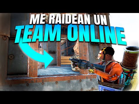 ME RAIDEAN 5 RUSOS LOCOS – RUST – Gameplay español