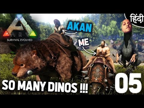 MEETING Another Survivor !! | ARK Survival Evolved EP05 In HINDI