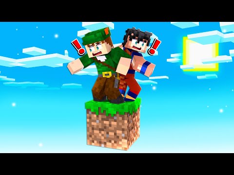 Minecraft, mas você só tem UM bloco…