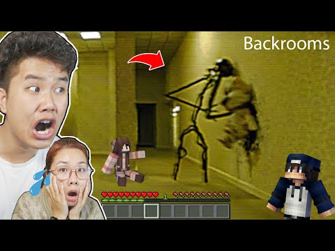 Minecraft, Nhưng bqThanh và Ốc Phát Hiện Ra Có Rất Nhiều Quái Vật Trong The Backrooms…