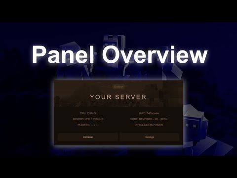 Minecraft Server Panel Overview – Server Horse