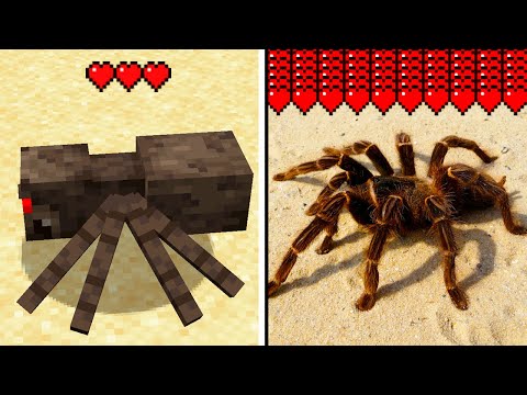 MINECRAFT VAI FICANDO MAIS REALISTA A CADA CORAÇÃO
