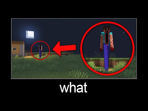 Minecraft wait what meme part 228 (Big Scary Steve)