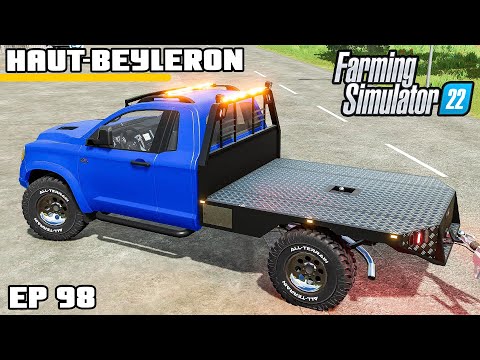 NEW HEAVY DUTY TRUCK FOR THE FARM! | Farming Simulator 22 – Haut-Beyleron | Episode 98