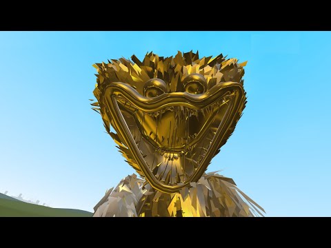 NEWEST GOLDEN HUGGY WUGGY IS ABSOLUTELY CRAZY!! Garry's Mod [Poppy Playtime]