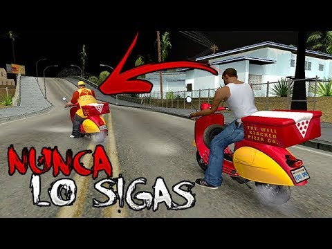 Nunca Sigas al "REPARTIDOR DE PIZZAS" Del Gta San Andreas o Te Encontrarás con Esto!