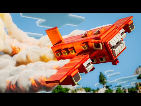 PLANE EATER APARECEU NO MINECRAFT !!  ( TREVOR HENDERSON ) AVENTURA COM MODS