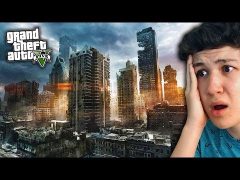 ¿Qué PASA si Hay un TERREMOTO en GTA 5? Grand Theft Auto V – GTA V Mods