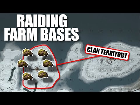 RAIDING FARM BASES in CLAN TERRITORY | Solo Rust (2 of 5)