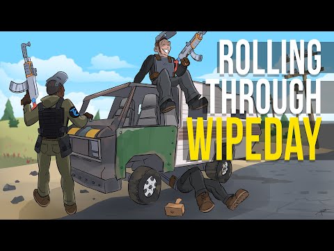 Rust – ROLLING our way through WIPEDAY (Trio Survival)