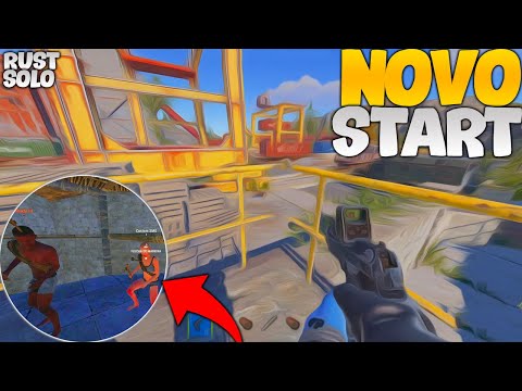 RUST SOLO BR  – ESSE FOI O NOSSO START NO OFICIAL ( parte 1 )