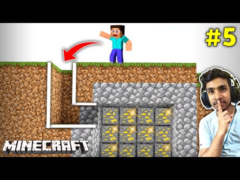 SECRET WAY TO GOLD MINE | MINECRAFT GAMEPLAY #5