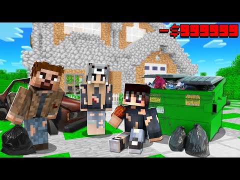 ŞEHİRDEKİ HERKES EVSİZ OLDU 😱 – Minecraft