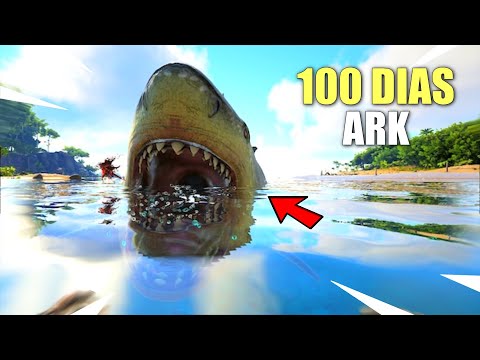 ¡SOBREVIVIENDO 100 DIAS en ARK Survival Evolved! NO CREERAS TODO LO QUE PASA…#14
