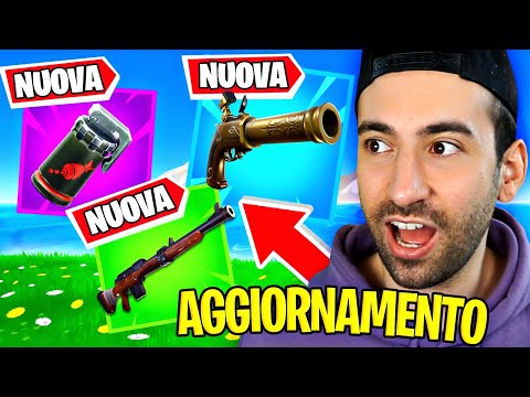 SOLO ARMI DEL NUOVO AGGIORNAMENTO CHALLENGE su FORTNITE