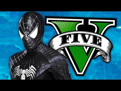 Soy SPIDERMAN en GTA 5! *TRAJE NEGRO* Grand Theft Auto V – GTA V Mods