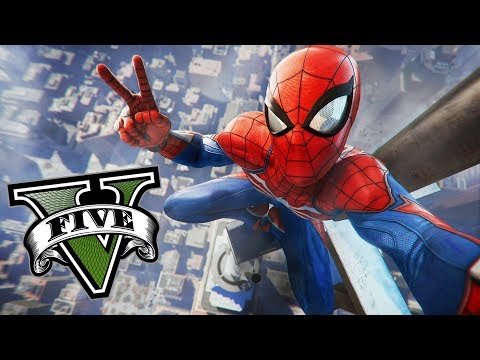 SPIDERMAN EN GTA 5!! GTA V MODS – GRAND THEFT AUTO 5 MOMENTOS DIVERTIDOS