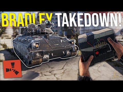 TAKING DOWN BRADLEY APC TANK FOR CRAZY WEAPON LOOT – Rust DUO Survival Gameplay (S9-E6 – Finale)