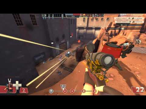 Team Fortress 2 Sniper Gameplay (Badwater)