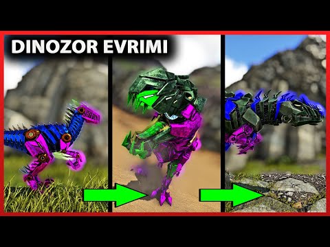 Tek Dinozorların Evrimi Tek Giganotosaurus | PLAY AS DINO | ARK Survival Evolved Türkçe