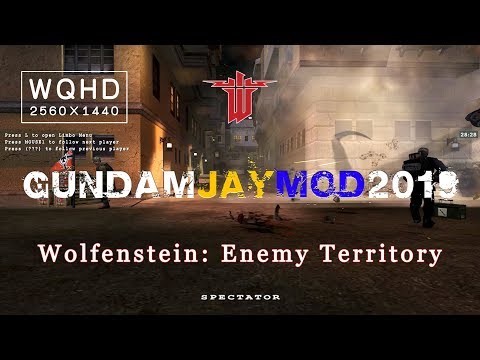 Teuthonia Final & 1944 Beach Final in GUNDAM SERVER – Wolfenstein Enemy Territory