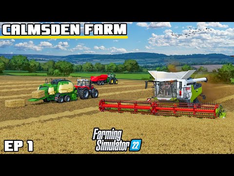 THE ADVENTURE BEGINS | Calmsden Farm | Farming Simulator 22 – Episode 1