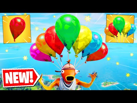 The *BALLOON* ONLY Challenge in Fortnite (overpowered)