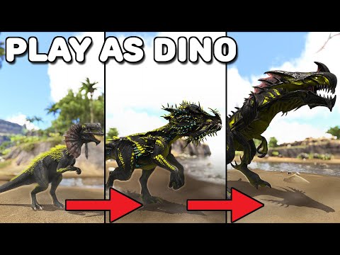 THE REAPER KING PROGRESSION LINE | PLAY AS DINO | ARK SURVIVAL EVOLVED