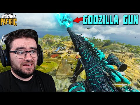 They Added The NEW GODZILLA GUN and IT'S WILD! (Warzone)