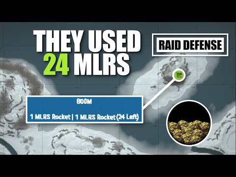 THIS CLAN USED 24 MLRS and 70+ ROCKETS to RAID ME | Solo Rust (4 of 5)