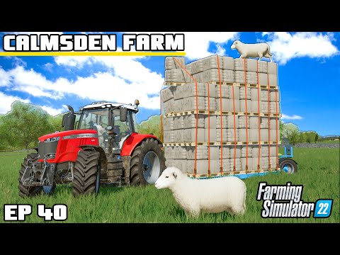 THIS WOOL TOWER HAS CHANGED THE FARM | Calmsden Farm | Farming Simulator 22 – Episode 40