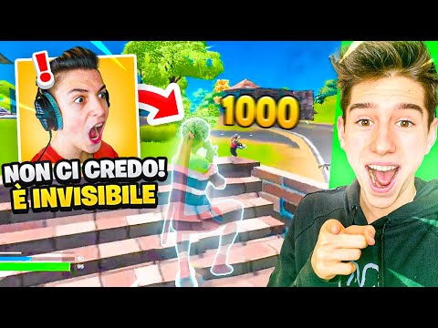 TROLLO CON le *HACK* il più FORTE del MIO TEAM!! Fortnite ITA