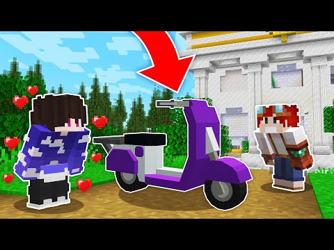 VOU FICAR RICO COM MINHA PRIMEIRA MOTO no MINECRAFT