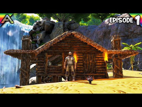Welcome to ARK Survival Evolved! | Let's Play ARK Survival Evolved: The Island | Episode 1