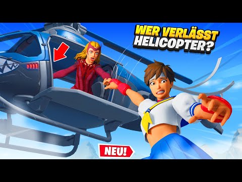 WER zuletzt HELICOPTER verlässt bekommt 300€ in Fortnite! (sehr spannend)