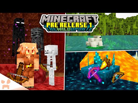 WILD UPDATE VERY SOON! Sculk Sensors, Release Dates, + More! | Minecraft 1.19 Pre Release 1