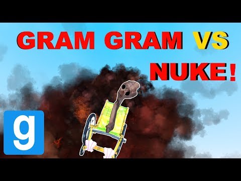 WILL GRAM-GRAM SURVIVE THE NUKE? – Garry's mod Sandbox