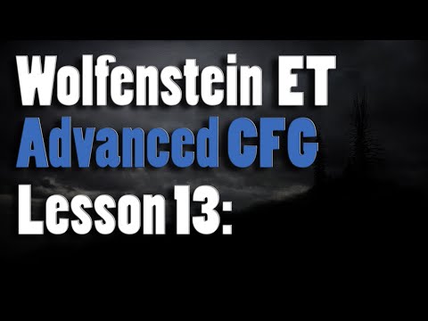 Wolfenstein Enemy Territory : CFG Lesson 13 advanced sensitivity