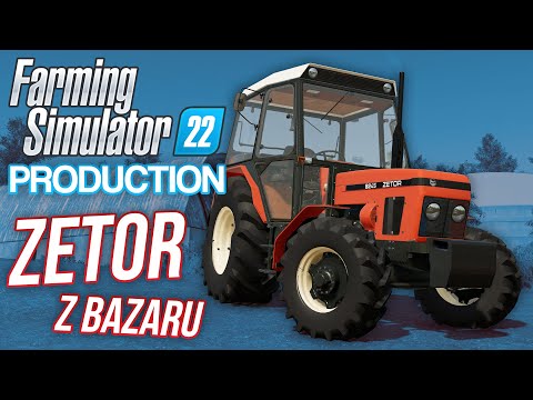 ZETOR 6245 Z BAZARU! | Farming Simulator 22 Production #03