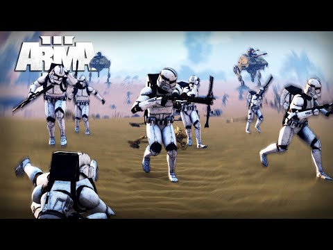 100 Player Desert Clone Invasion – Arma 3 Star Wars