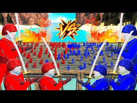 200 SOLDADOS CON KATANAS EN EL PUENTE | RAVENFIELD