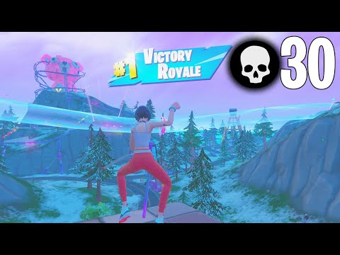 30 Elimination Solo vs Squads Win Full Gameplay Fortnite Chapter 3 Season 3 (PS4 Controller)